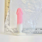 Strawberry Cream, 6 inch silicone Vault sample