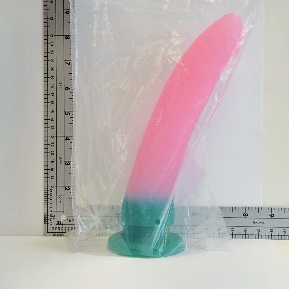 Watermelon Slim, 9 inch one-of-one silicone Vault sample