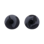 Velvet Noir Silicone Nipple Suckers Black Marble