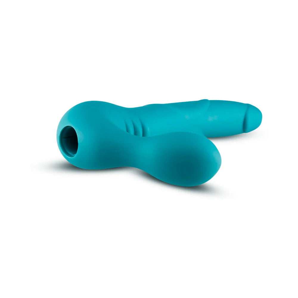 Luna Strapless Strap On Silicone Vibrating Dildo by Temptasia