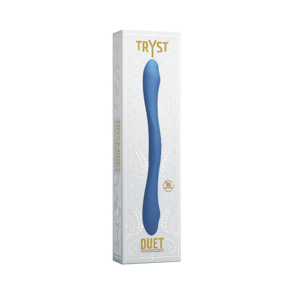 Tryst Blue vibe in a Tryst branded box on a white background