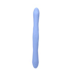 Tryst Duet - Rechargeable Double Ended Silicone Vibrator with Remote Control - Periwinkle
