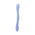 Tryst Duet - Rechargeable Double Ended Silicone Vibrator with Remote Control - Periwinkle