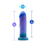 Avant Midnight Rendezvous Ocean Silicone Dildo dimensions