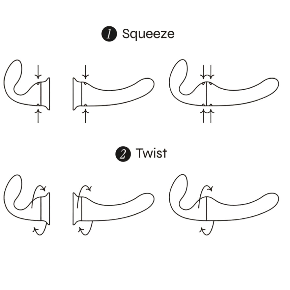 Banana Split dollop and Banana how to disconnect as a graphic sketch