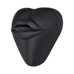 bananapants Kissi silicone heart shaped lips and tongue dildo base cushion grinder