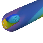 Bang! Rainbow Rechargeable Silicone Vibrator - Rainbow Multicolor