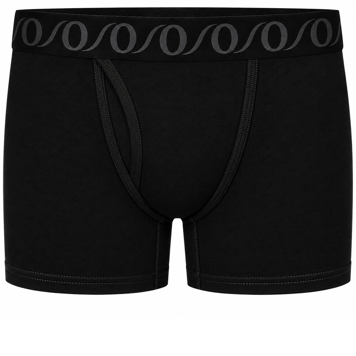 RodeoH Classic Top Loading Packing Boxer in Helix Black, front view