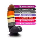 Blush Avant Bear Silicone dildo with Balls