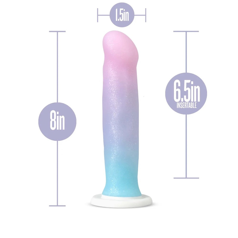 Blush avant Lucky Shimmer Ombre Silicone dildo