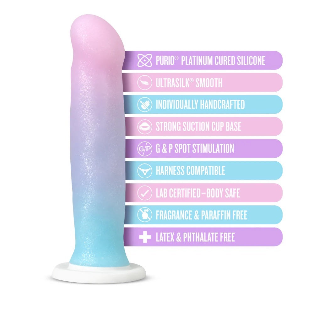 Blush avant Lucky Shimmer Ombre Silicone dildo