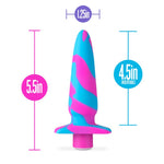 Avant Vibrotize Fuschia vibrating anal plug