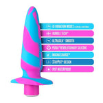 Avant Vibrotize Fuschia vibrating anal plug