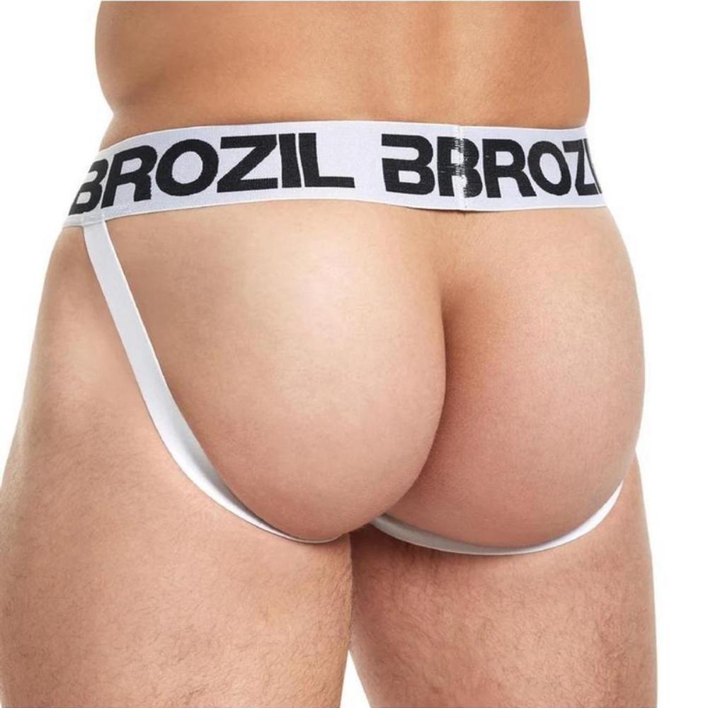 Ultra Bulge Enhancing Jockstrap By Brozil - White