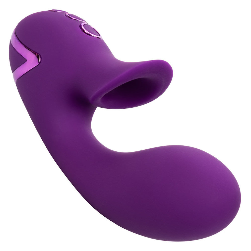 Huntington Beach Heartbreaker Suction Dual Stimulation G-Spot Vibe