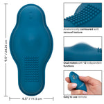 calexotics dual rider bump and grind pad blue with remote