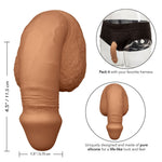5" Packer Gear® Pure Silicone Soft Packer - Caramel