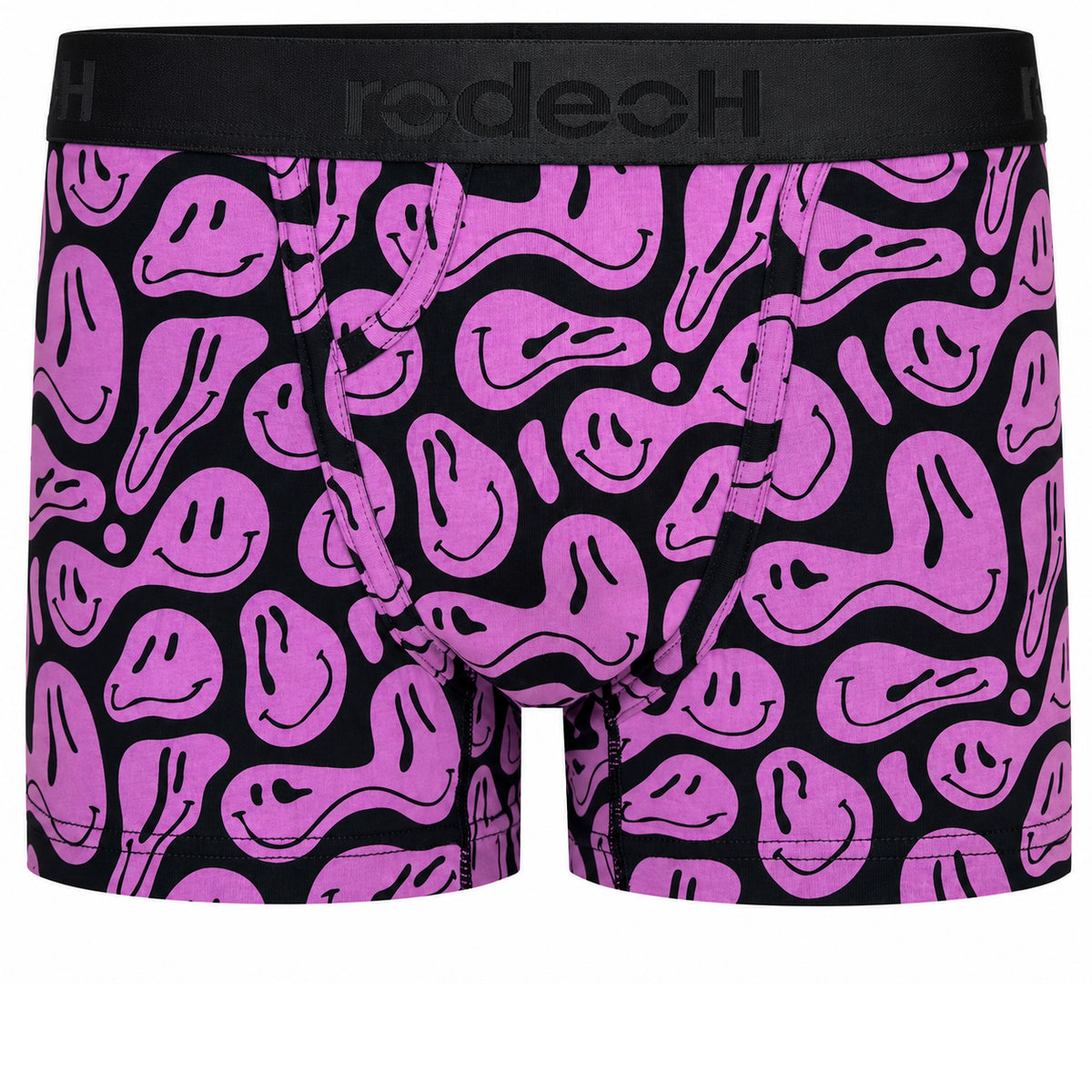 Classic Top Loading Boxer Packing Underwear - Indigo Smiley