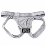 STP Sport Jock silver, crossover fold interior detail