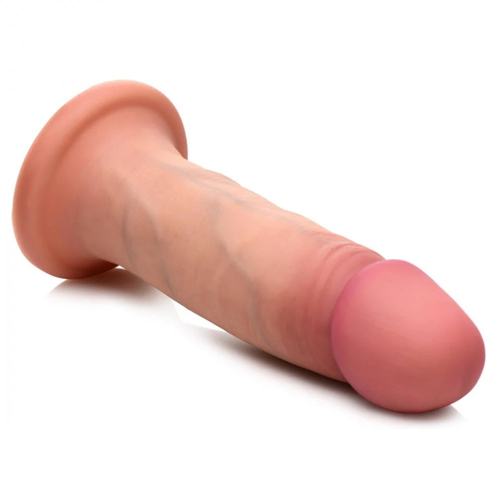 Curve Jock Dual Density 6 Vanila Silicone dildo