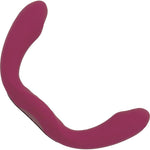 Tryst Duet - Rechargeable Double Ended  Silicone Vibrator with Remote Control - Berry