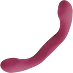 Tryst Duet - Rechargeable Double Ended  Silicone Vibrator with Remote Control - Berry
