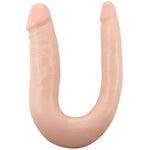 Dr. Double 12" Platinum Silicone Double Sided Dildo - Vanilla