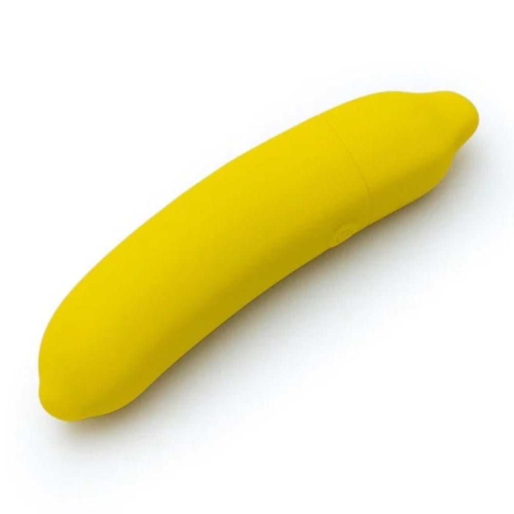 emojibator Banana silicone rechargeable vibrator