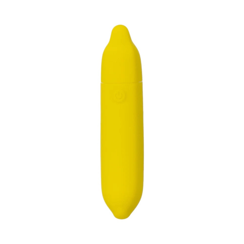 emojibator Banana silicone rechargeable vibrator