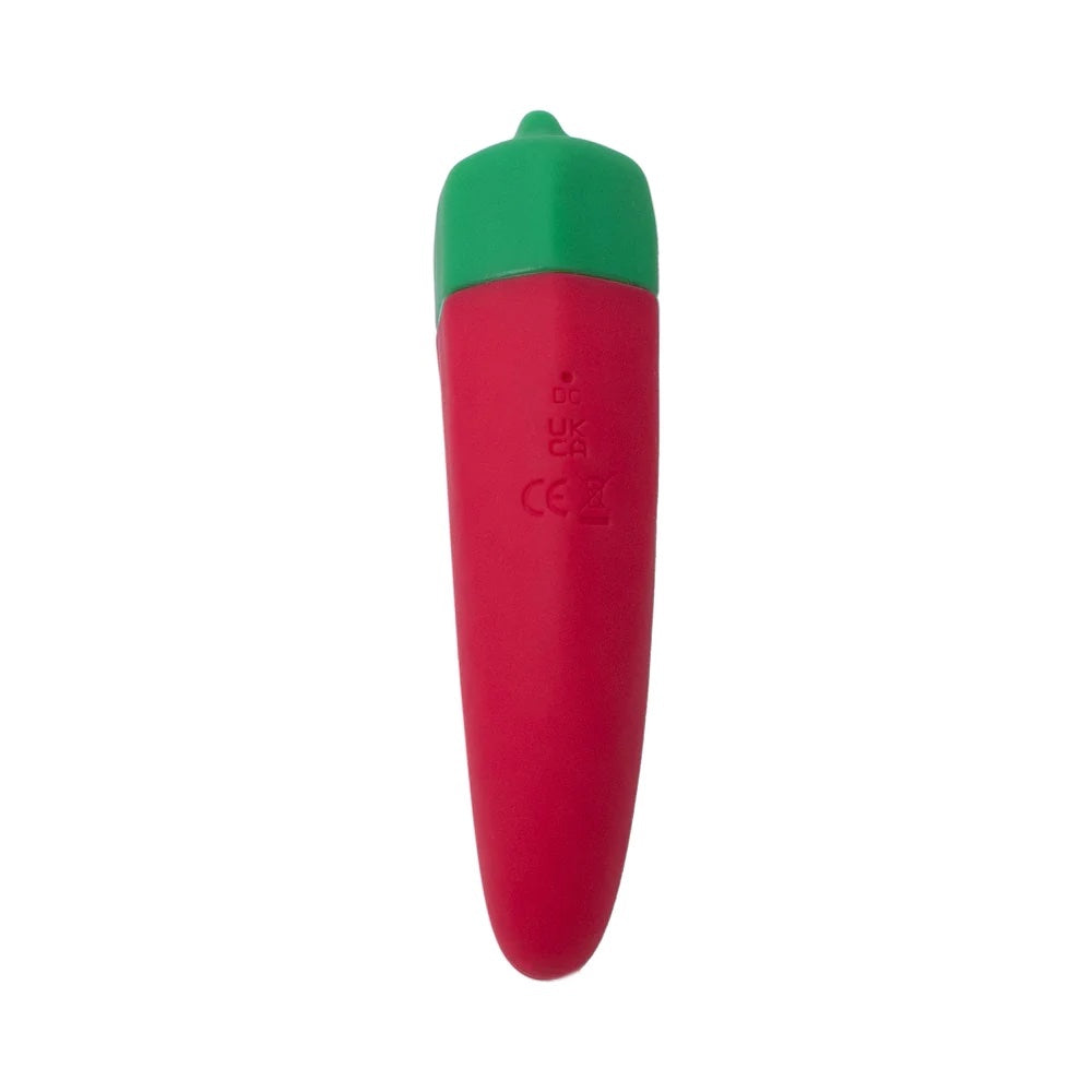 emojibator chili pepper silicone vibrator