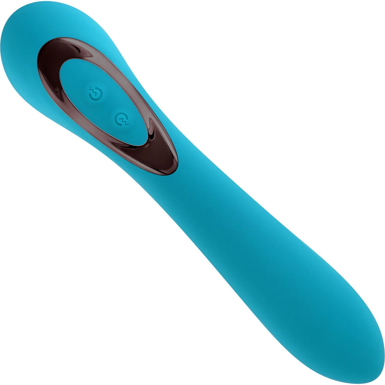 Heads or Tails Rotating Finger Double Ended Silicone Vibrator