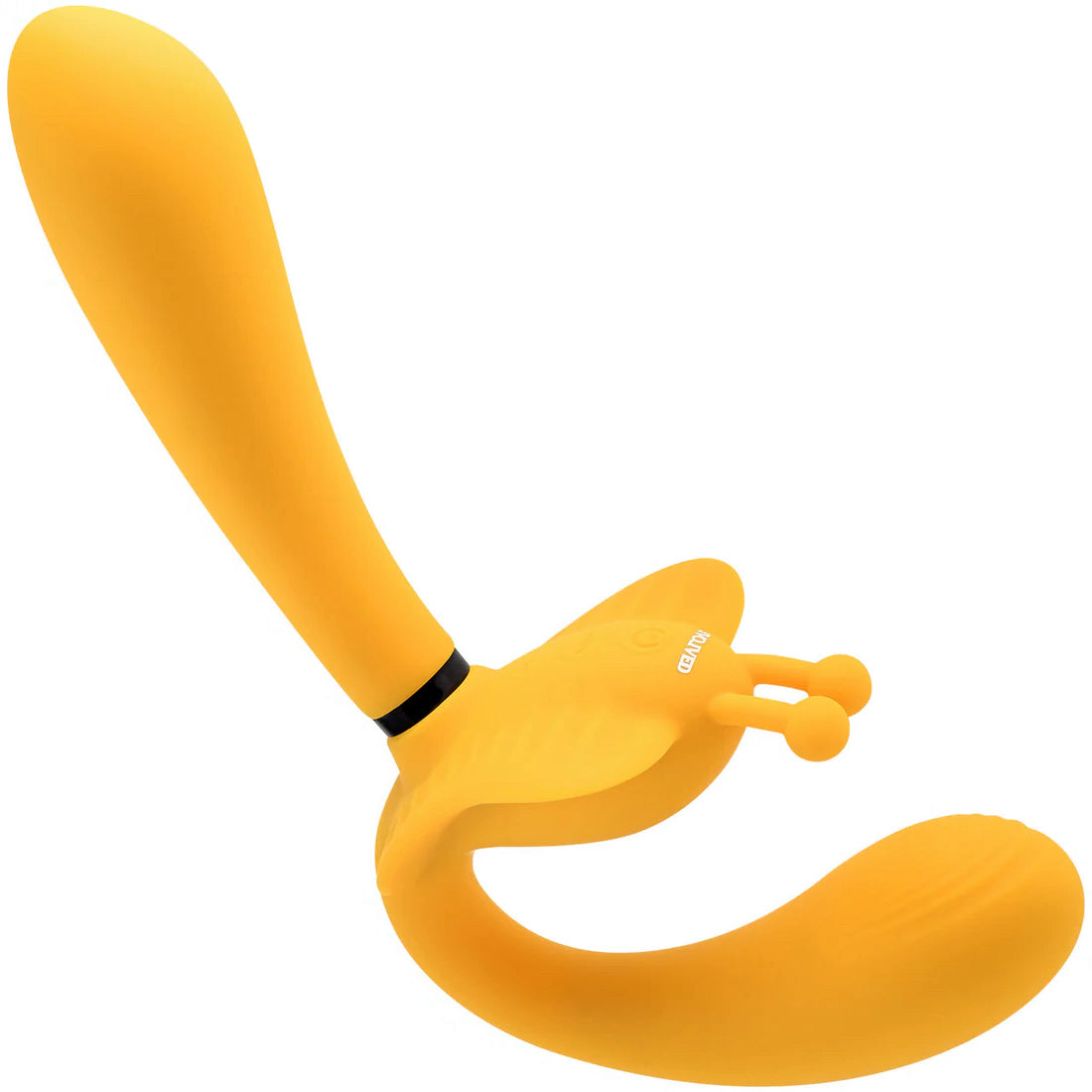 Monarch Rechargeable Silicone Multifunction Vibrating Strapless Strap-On