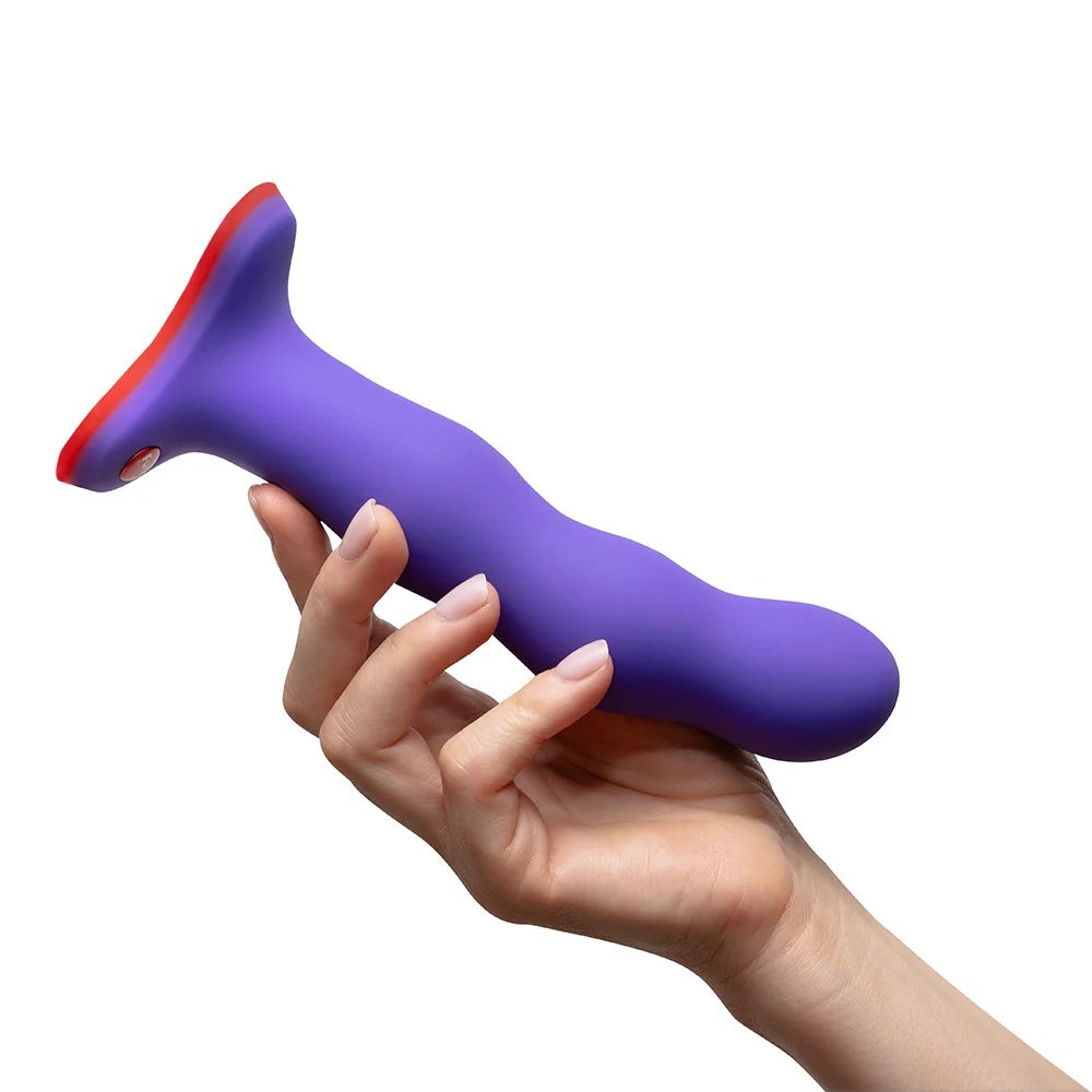 Fun Factory Bouncer Silicone Dildo Purple