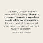 Good clean love biogenesis fertility lubricant