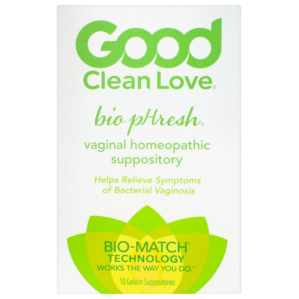 good clean love biophresh suppository