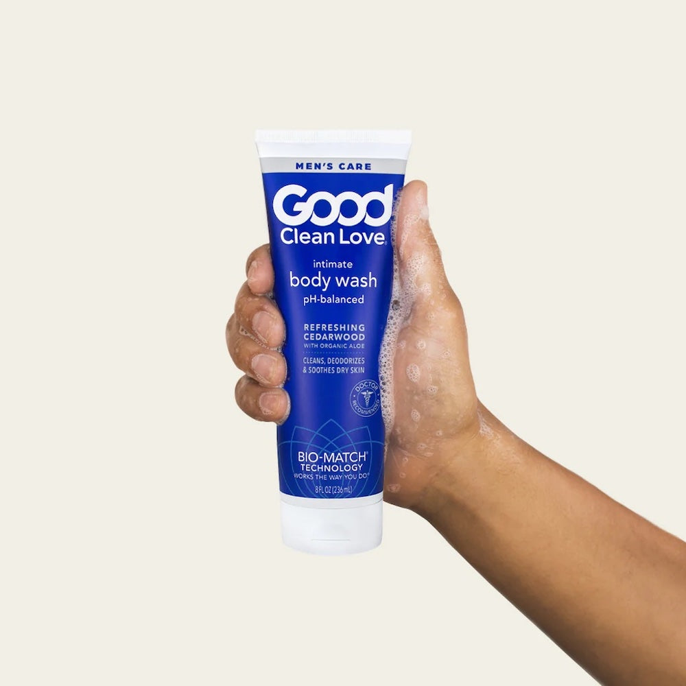 Good Clean Love Mens Intimate Body Wash