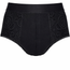 high rise panty black front 