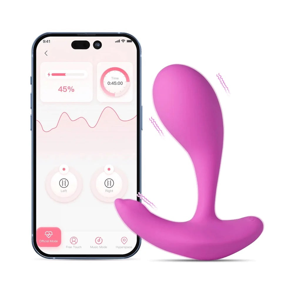 Honey Play Box Loli Wearable App controlled Dual Stimulating Vibrator