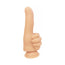 Finger Fest Silicone Dildo - 4.3" Thumbs Up - Vanilla