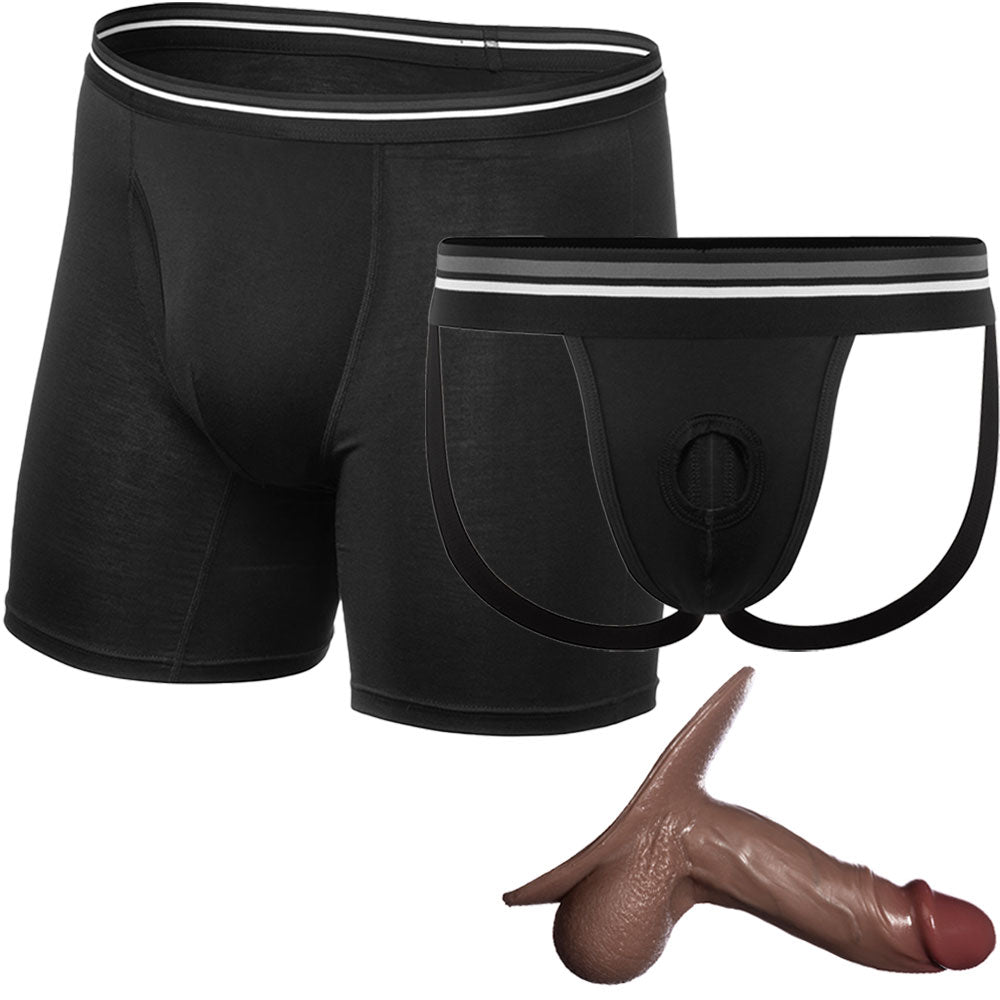 6" SoReal Ultimate STP & FTM Co. STP Boxer + Jock - Package Deal