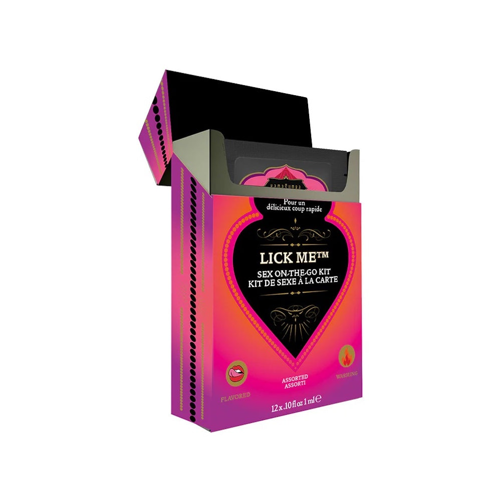 Kama Sutra Lick me Sex on the go 12 piece body topping kit