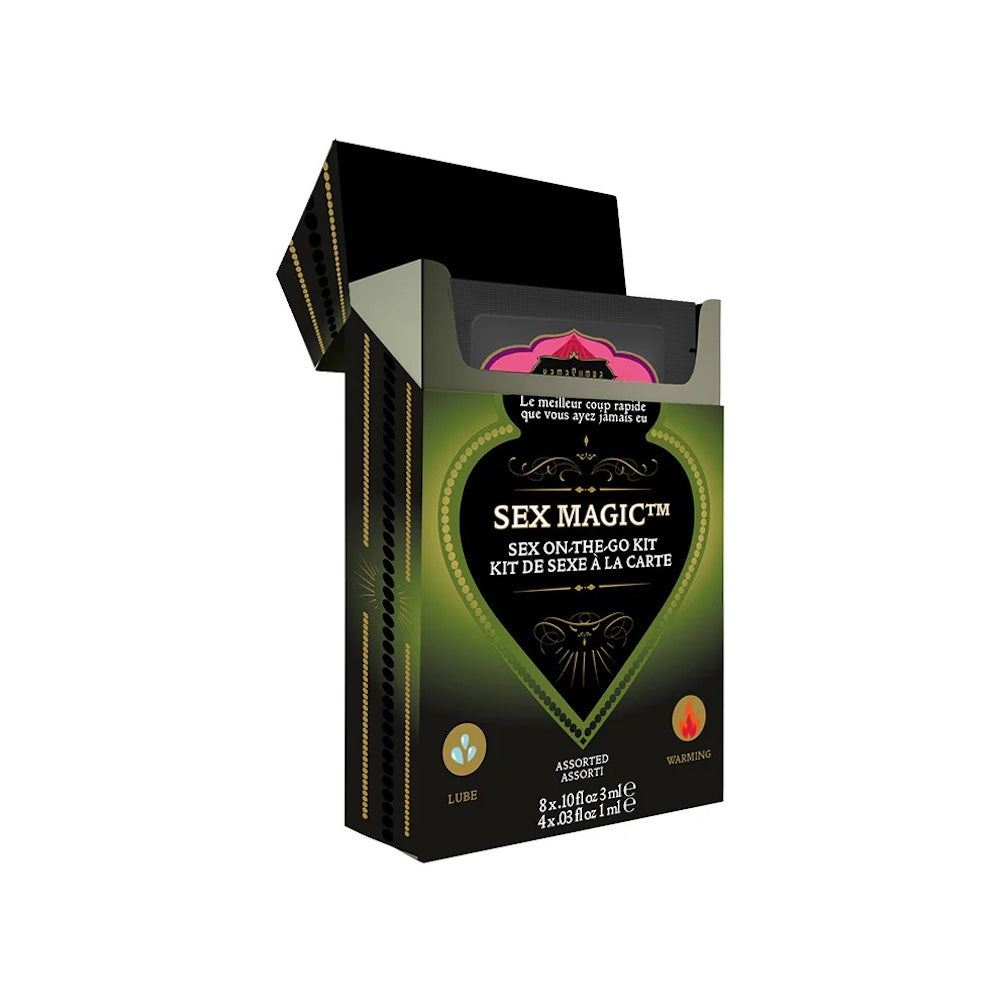 Sex Magic™ Sex On the Go Kit- 12 pc. Orgasm Intensifying Set