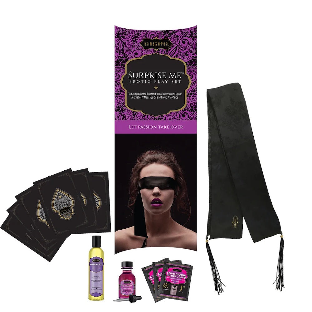 Surprise Me Me - 5 Piece Erotic Blindfold Playset