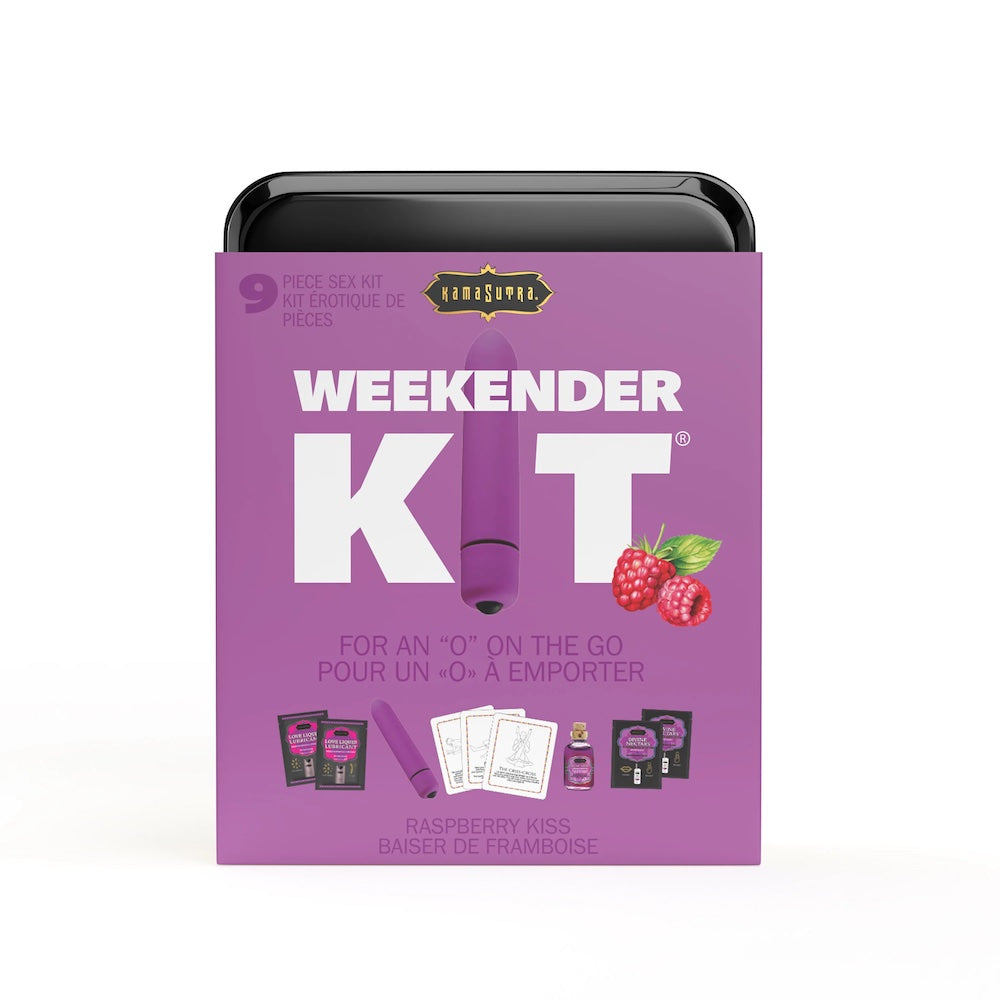 Kama Sutra Weekender Vibe Kit Raspberry Kit