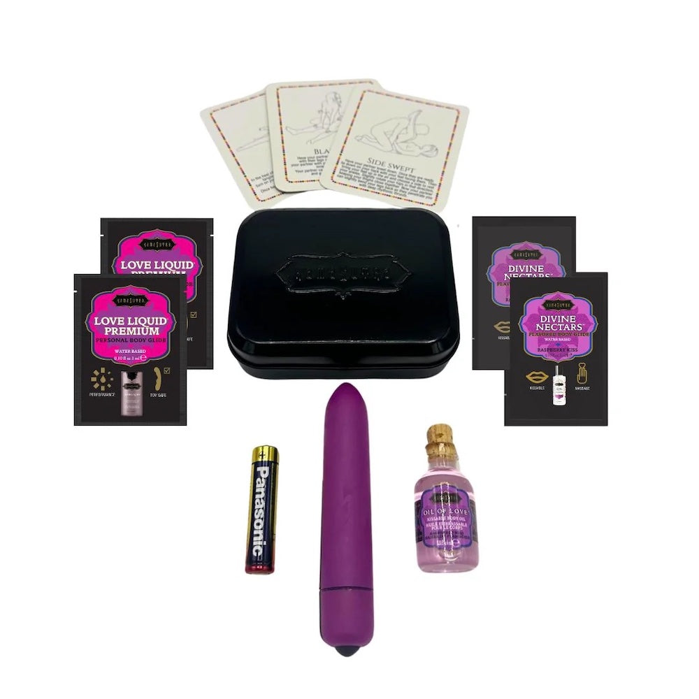 Kama Sutra Weekender Vibe Kit Raspberry Kit