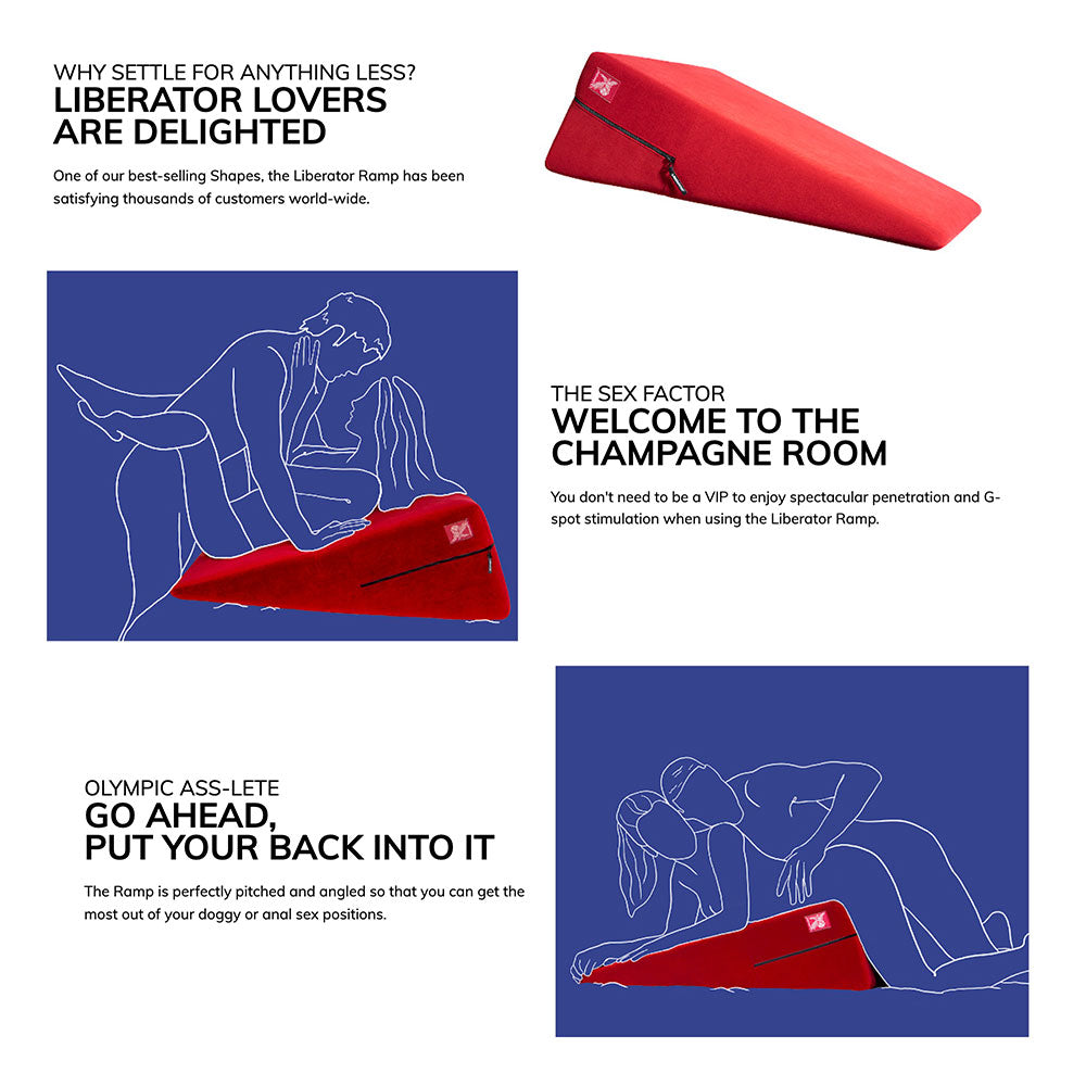 liberator ramp positioning pillow features