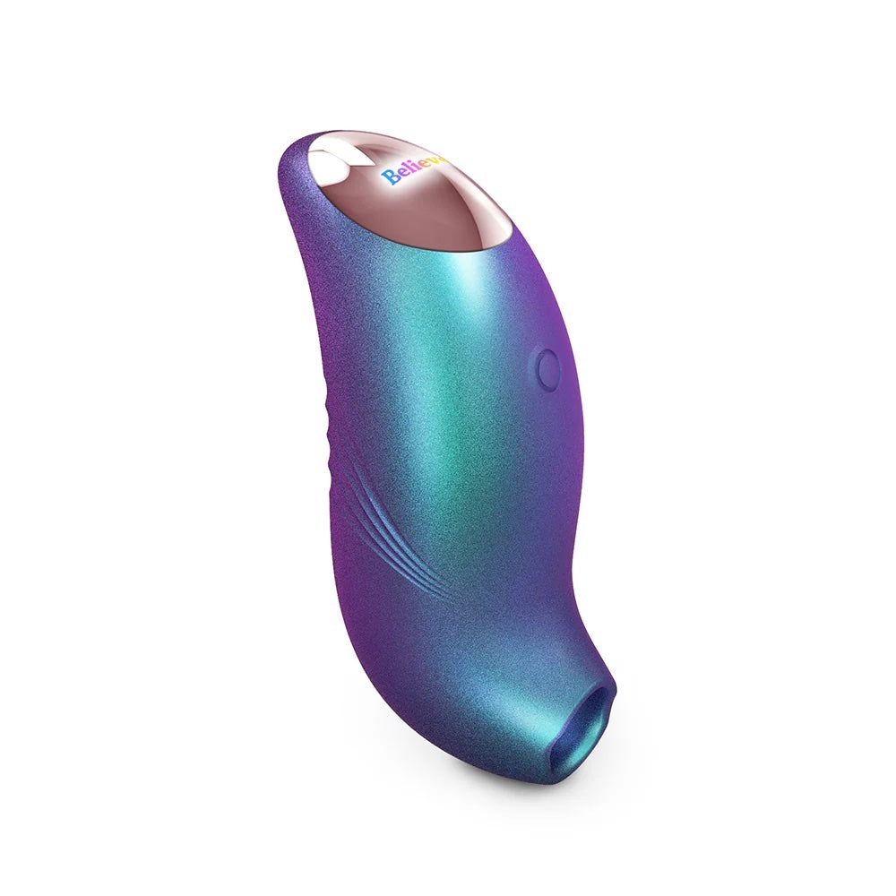 Love to Love Believer Iridescent turquoise flapping vibrator