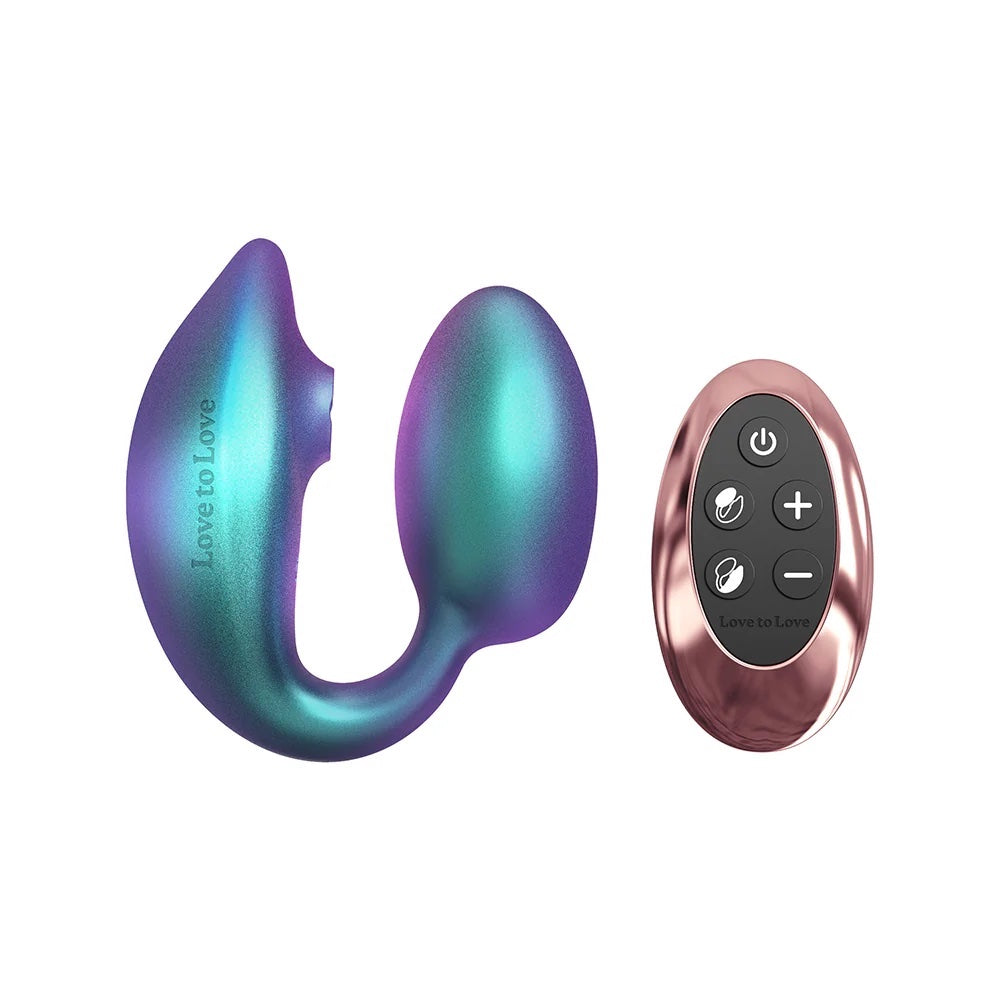 Love to Love Wonderlover Dual Flapping stimulator with remote