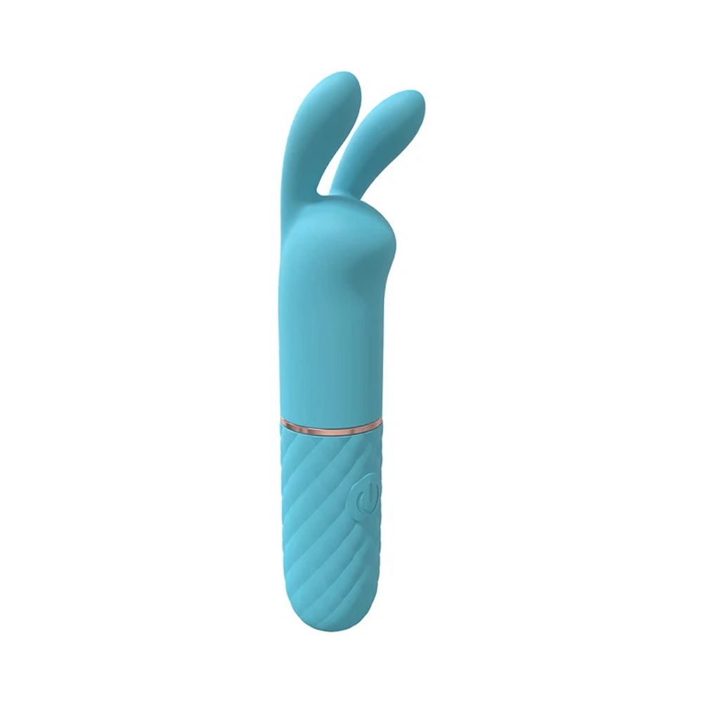 Loveline Dona Mini Rabbit Silicone Vibrator Blue