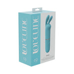 Loveline Dona Mini Rabbit Silicone Vibrator Blue